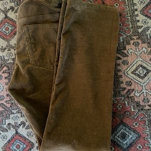 Boys brown corduroy pants